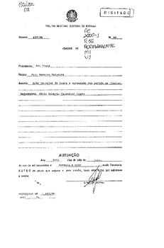 AC-MARIO ROBERTO CARABAJAL LOPES-PARTIDO DEMOCRATICO TRABALHISTA PDT-029-1998-V1